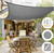 GardenFeel™ Luxe Schaduwdoek | Waterafstotend & Beschermend, Decoratief Voor Jouw Balkon Of Terras!
