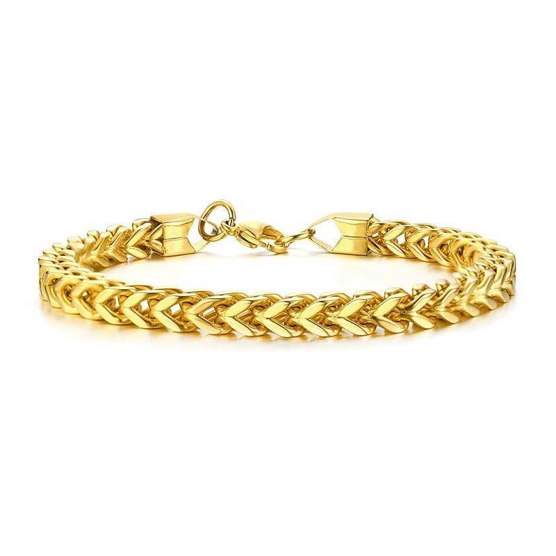 Mannen Slangenketting Armband