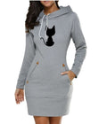 Cat Dress Hoodies™