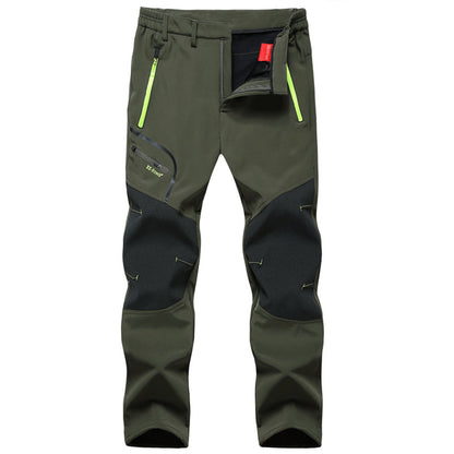 Men's winter gevulde waterdichte broek