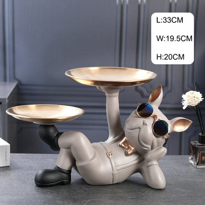 Dog Butler | Honden Standbeeld