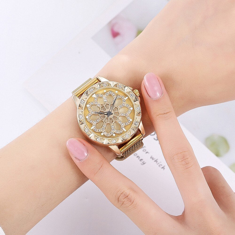 Flower Watch Bloem Horloge