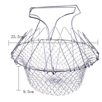 Chef Basket ｜Opvouwbare Multifunctionele Lek Mand