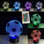 3D Voetbal Lamp | Meerdere kleuren