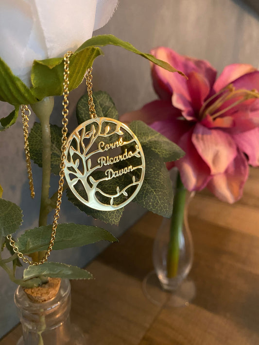 Family Tree Necklace™ | Tijdelijk 50% Korting!