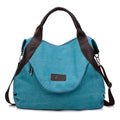 Multi-pocket Casual Canvas Tas