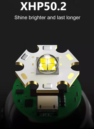 GardenFeel™ LED Zaklamp | Oplaadbare zaklamp