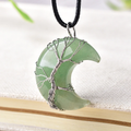 Moon Necklace | Kristallen Hanger