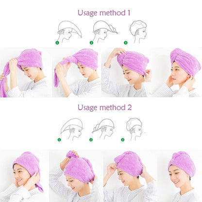 Quick-dry Hair Towel (1+2 GRATIS)