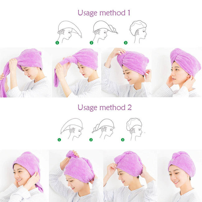 Quick-dry Hair Towel (1+2 GRATIS)