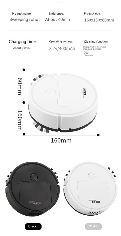 GardenFeel™ Mini Robotstofzuiger | Alles-in-één intelligente machine