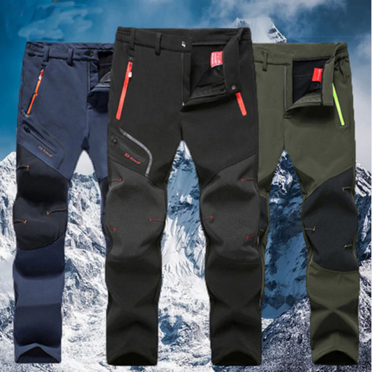 Men's winter gevulde waterdichte broek
