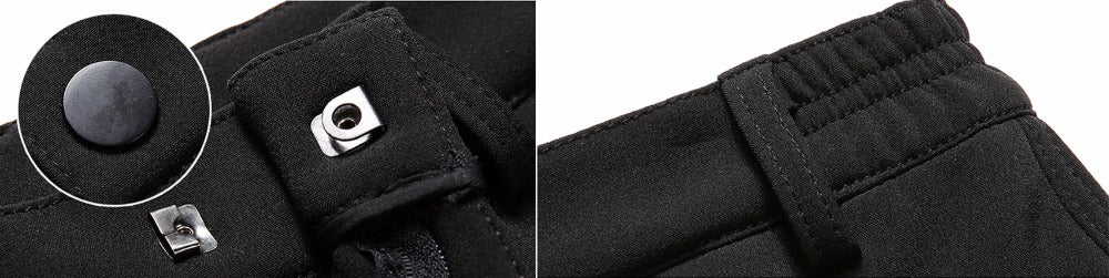 Men's winter gevulde waterdichte broek