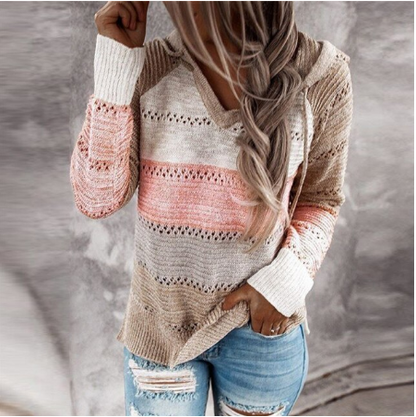Fiona™️ - Stripe Sweater