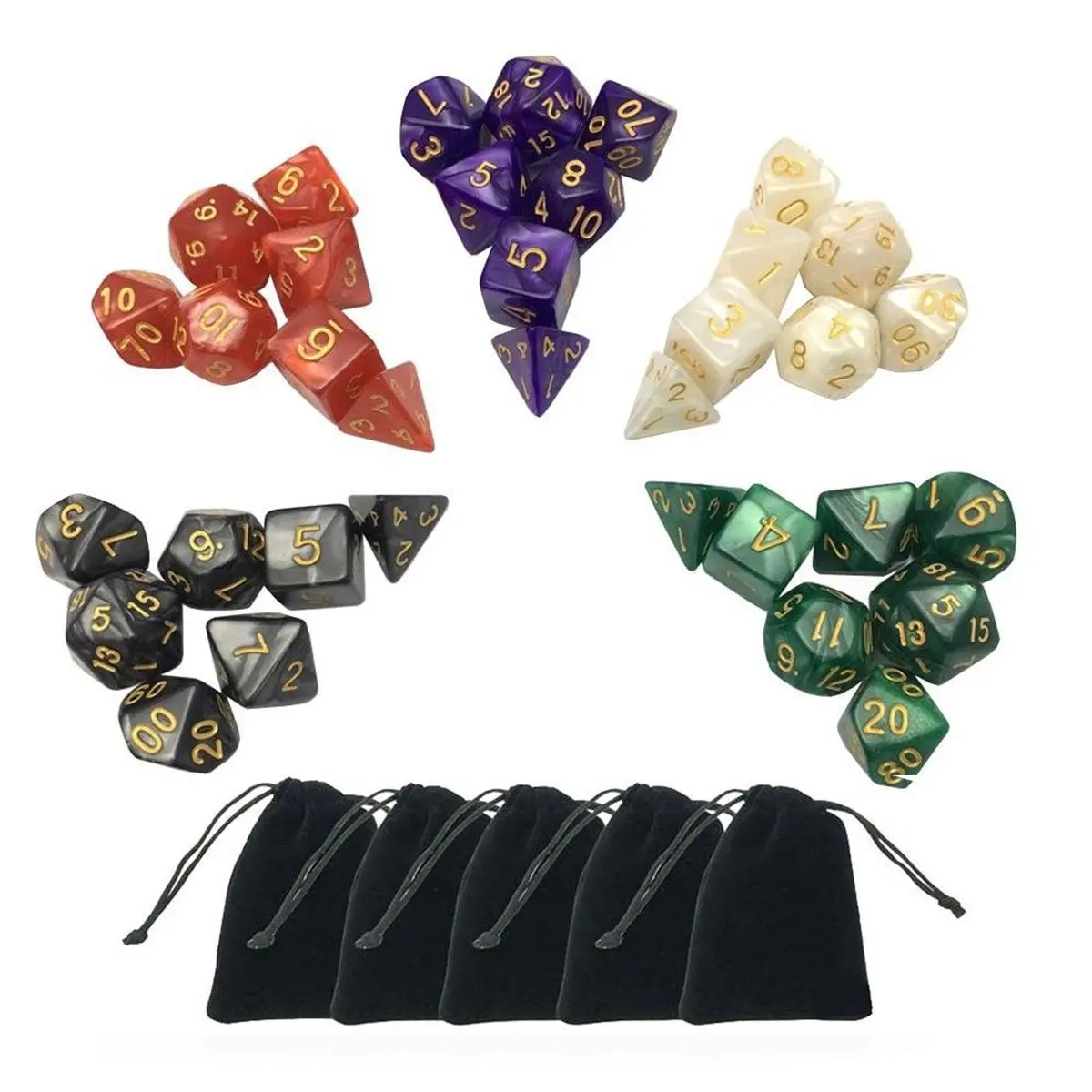 Poly Dobbelstenen Set