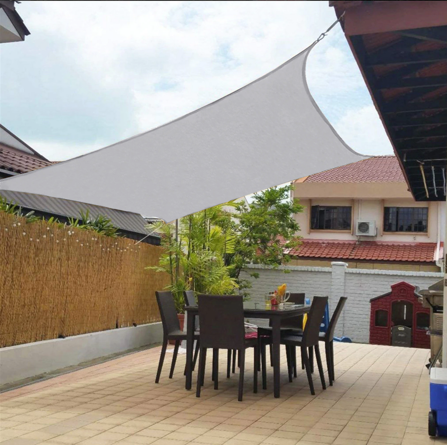 GardenFeel™ Luxe Schaduwdoek | Waterafstotend & Beschermend, Decoratief Voor Jouw Balkon Of Terras!