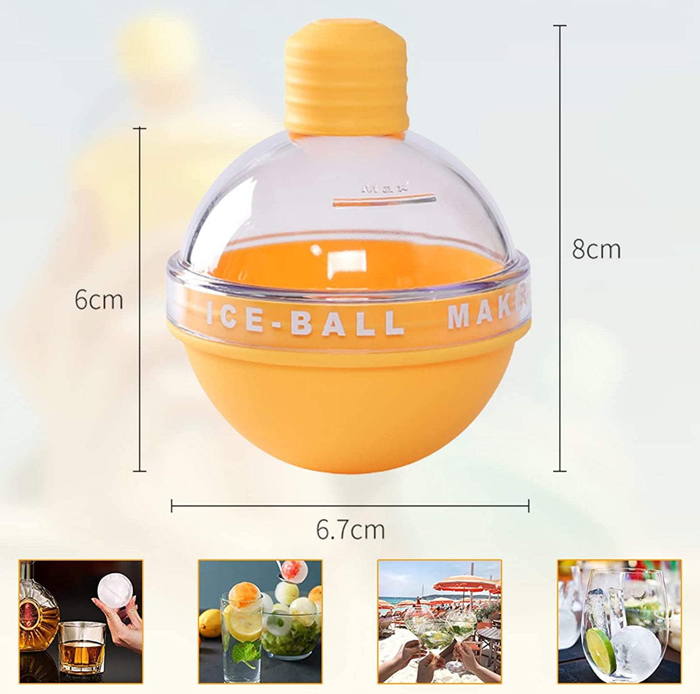 Ice Ball Molder | Siliconen IJsmaker