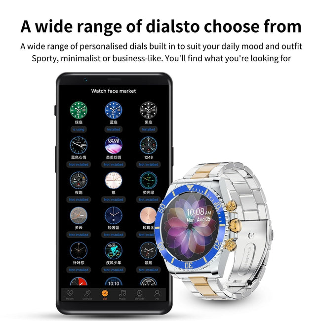 Focalex™ Multifunctionele Bluetooth Smartwatch
