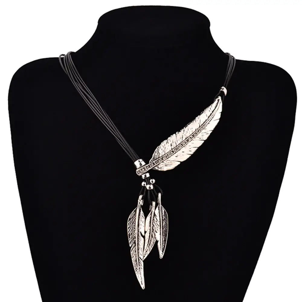 Boheemse Veren Ketting