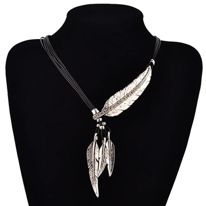 Boheemse Veren Ketting