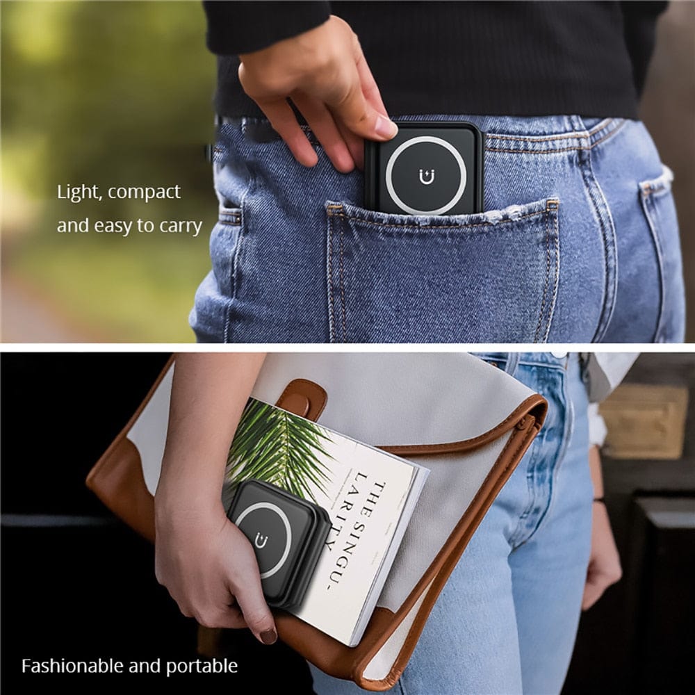 3-in-1 Draadloze oplader - Eén oplader voor je smartphone, smart watch en oordopjes