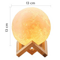 Moon Air Purifier | Maanlamp en lucht bevochtiger in een