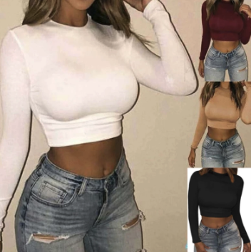 Long Sleeve Crop Top™️