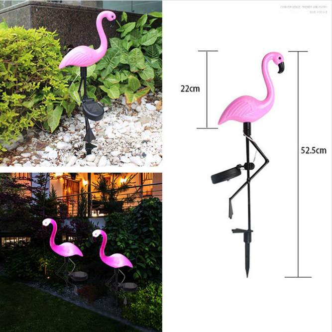 LED Solar Flamingo™️