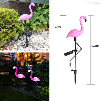 LED Solar Flamingo™️