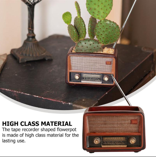 Radio Shaped Flowerpot™️