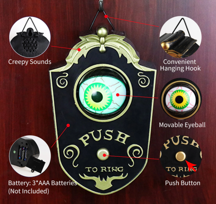 Creepy Eyeball Doorbell ™