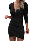 Elegant Starry Night Dress™