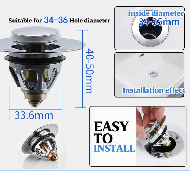 Push-type Drain Filter™️ (1 + 1 GRATIS)