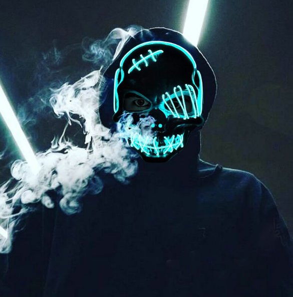 Glowing Horror Vendetta Mask™️