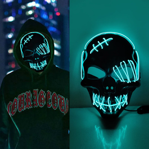 Glowing Horror Vendetta Mask™️