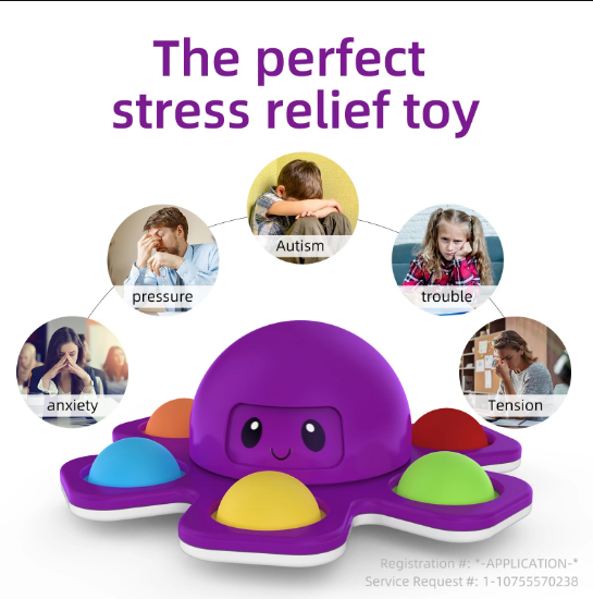 3-in1 Anti-stress Octopus Toy™️ (1 + 1 GRATIS)