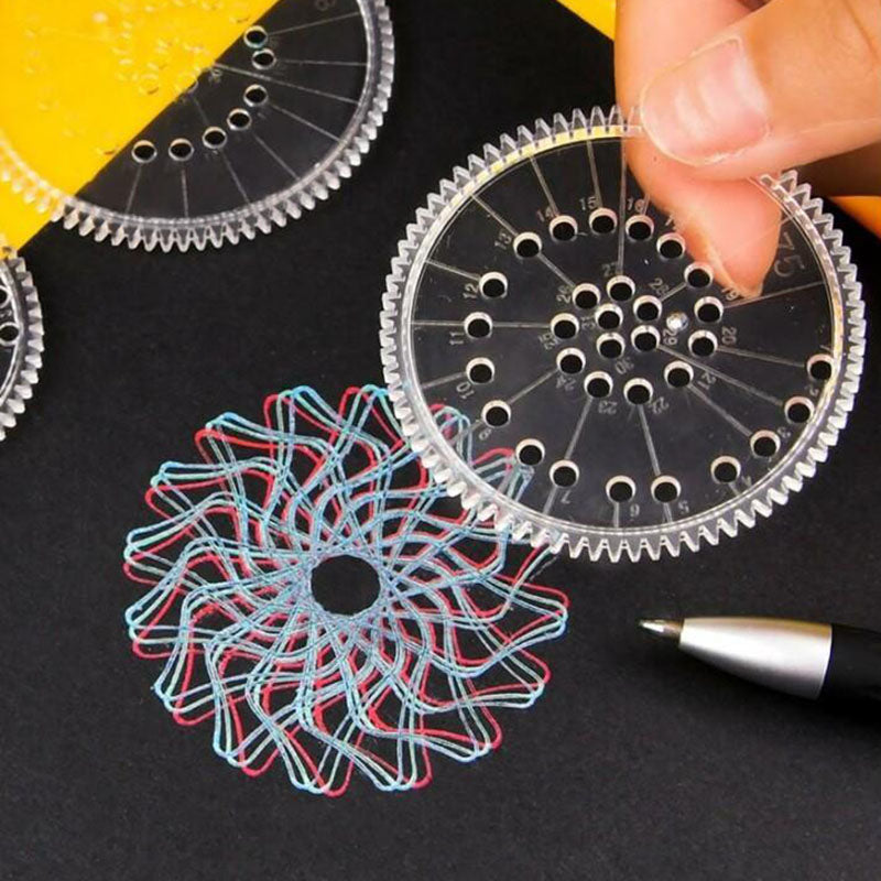 22pcs Spirograph