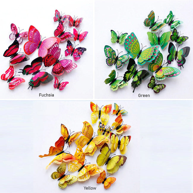 3D Butterfly Wall Sticker™ (1+2 GRATIS)