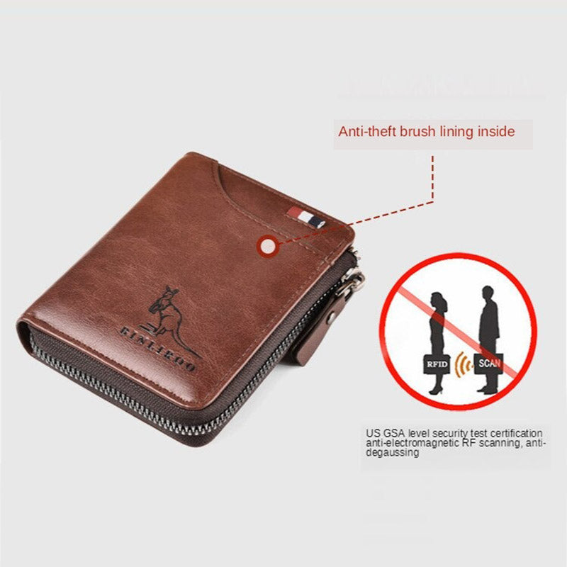 Leather Kangaroo Wallet™
