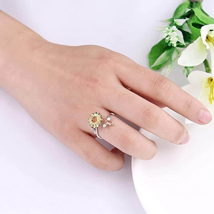Bloemen Bijen Ring