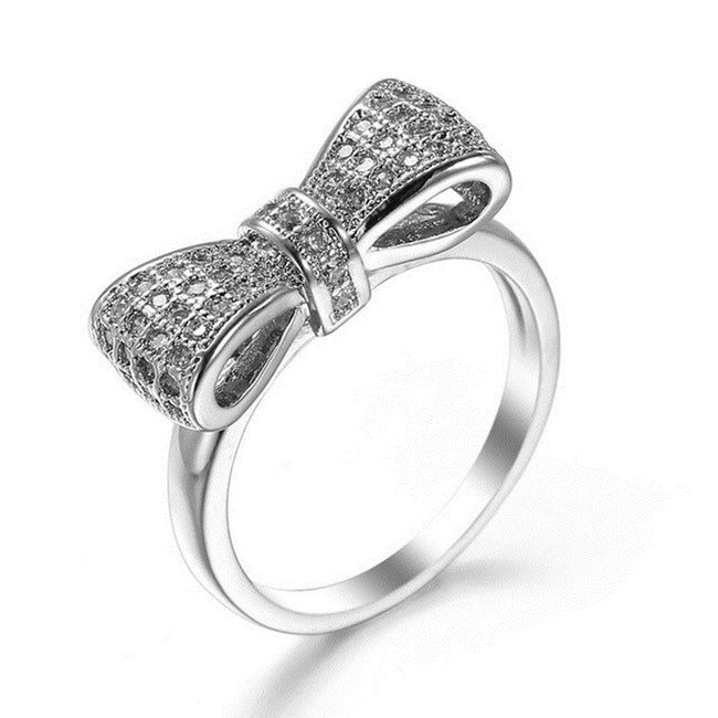 Diamanten Bow Ring
