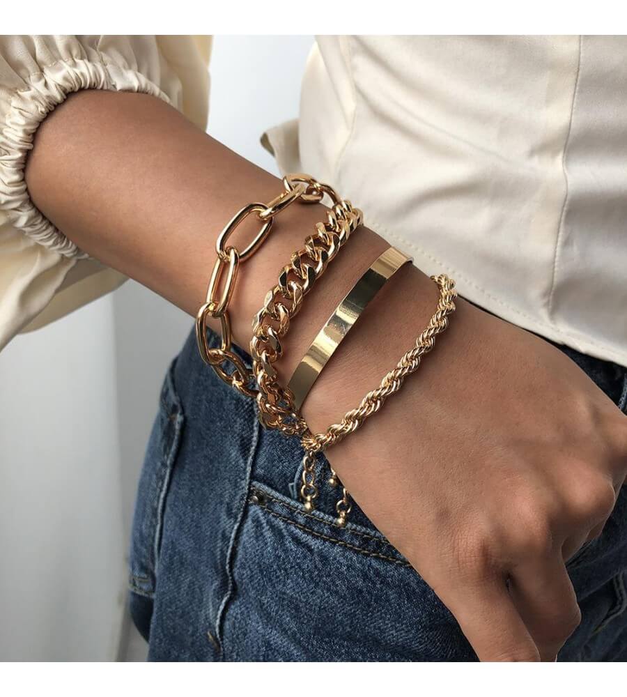 Chain Armbanden Set