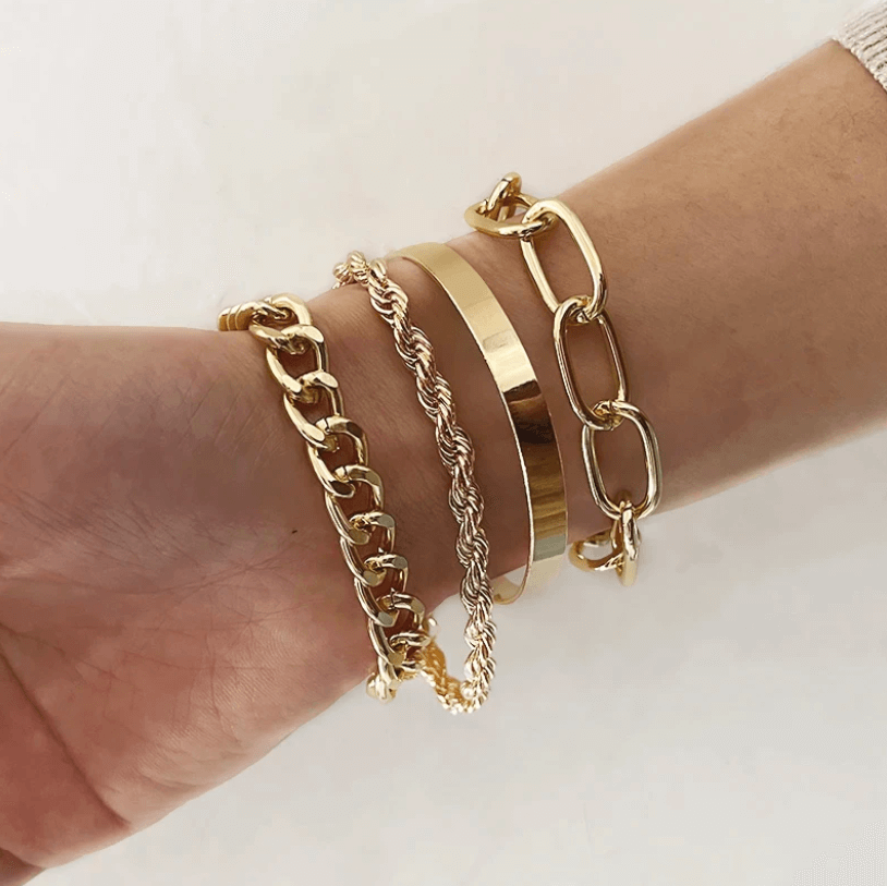 Chain Armbanden Set