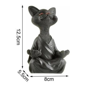 Boeddha Katten Beeldje