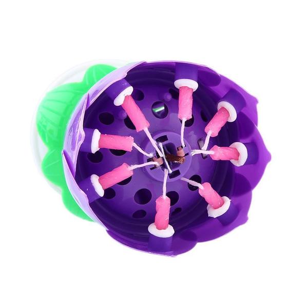 Musical Candle | Draaiende Lotus Kaars | 1+2 GRATIS