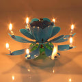 Musical Candle | Draaiende Lotus Kaars | 1+2 GRATIS