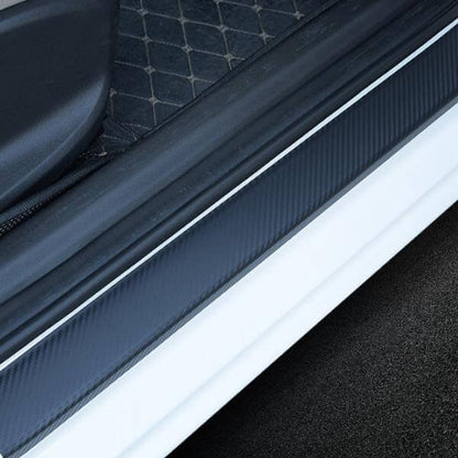 Carbon Auto dorpels Stickers (4st)