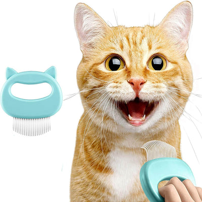 2 in 1 Katten Massage & Kam