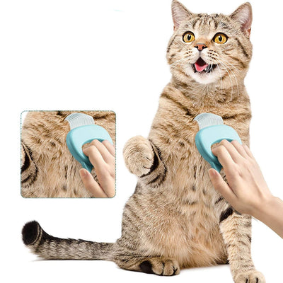 2 in 1 Katten Massage & Kam