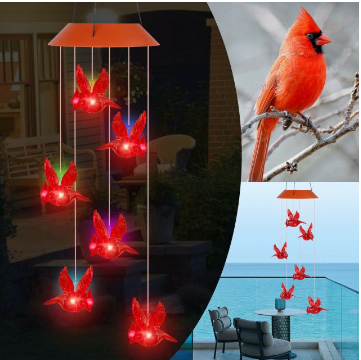 Bird Solar Wind Chime™️